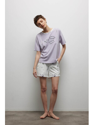 Купить Хлопковый домашний комплект с шортами  HAYS 40210 в Украина в Lingerie.ua - Одяг для дому та відпочинку, Фото 1