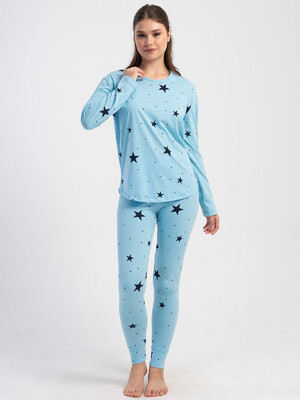 Домашний женский комплект с длинным рукавом VIENETTA 4040421985