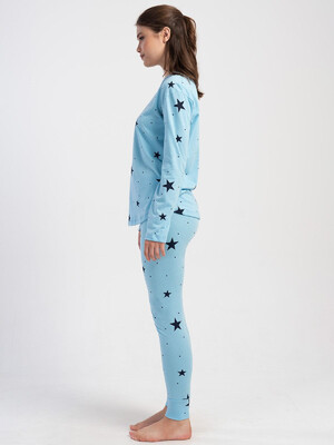 Купить Домашній жіночий комплект з довгим рукавом VIENETTA 4040421985 в Украина в Lingerie.ua - Одяг для дому та відпочинку, Фото 5