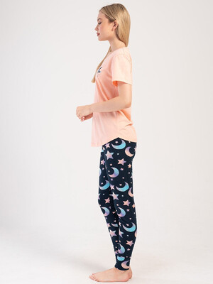 Купить Хлопковый домашний комплект с коротким рукавом VIENETTA DREAM 4032766957 в Украина в Lingerie.ua - Одяг для дому та відпочинку, Фото 2