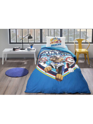 Купить Односпальный комплект постельного белья TAC Disney Paw Patrol Jet с простыней на резинке в Украина в Lingerie.ua - Одяг для дому та відпочинку, Фото 3