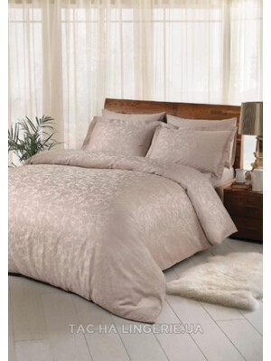 Купить Двуспальный комплект постельного белья TAC Jakar Saten Brinley в Украина в Lingerie.ua - Одяг для дому та відпочинку, Фото 6