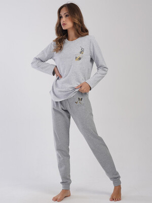 Купить Байковый домашний комплект большого размера VIENETTA 4030260000 в Украина в Lingerie.ua - Одяг для дому та відпочинку, Фото 2