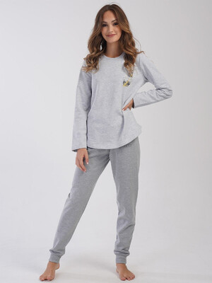 Купить Байковый домашний комплект большого размера VIENETTA 4030260000 в Украина в Lingerie.ua - Одяг для дому та відпочинку, Фото 9