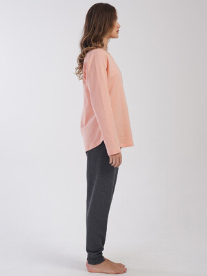 Купить Байковый домашний комплект большого размера VIENETTA 4030260000 в Украина в Lingerie.ua - Одяг для дому та відпочинку, Фото 5