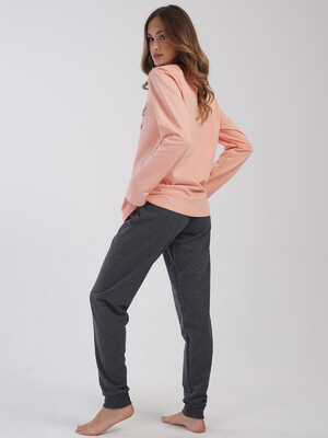 Купить Байковый домашний комплект большого размера VIENETTA 4030260000 в Украина в Lingerie.ua - Одяг для дому та відпочинку, Фото 3