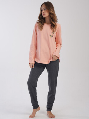 Купить Байковый домашний комплект большого размера VIENETTA 4030260000 в Украина в Lingerie.ua - Одяг для дому та відпочинку, Фото 11