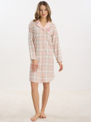 Купить Халат рубашка с длинным рукавом SEVIM 16296 в Украина в Lingerie.ua - Одяг для дому та відпочинку, Фото 2