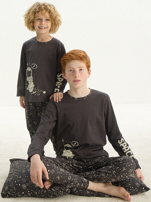 Купить Домашний комплект с длинным рукавом ZEY ZEY 8716 в Украина в Lingerie.ua - Одяг для дому та відпочинку, Фото 4