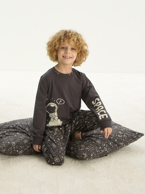 Купить Домашний комплект с длинным рукавом ZEY ZEY 8716 в Украина в Lingerie.ua - Одяг для дому та відпочинку, Фото 5