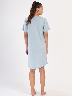 Купить Хлопковая домашняя туника с коротким рукавом VIENETTA 4053450000 в Украина в Lingerie.ua - Одяг для дому та відпочинку, Фото 8