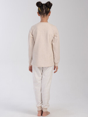 Купить Байковая детская пижама с длинным рукавом VIENETTA KIDS 4030970000 в Украина в Lingerie.ua - Одяг для дому та відпочинку, Фото 3