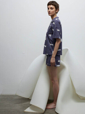 Купить Хлопковая женская пижама с шортами HAYS 40215 в Украина в Lingerie.ua - Одяг для дому та відпочинку, Фото 5