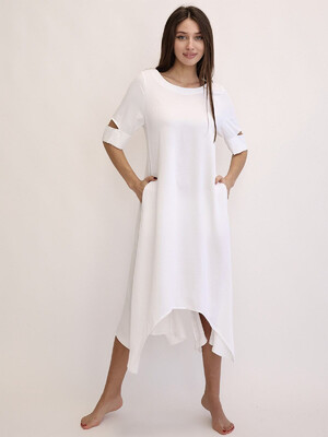 Купить Шелковая асимметричная туника LINGERIE 170661 в Украина в Lingerie.ua - Одяг для дому та відпочинку, Фото 10