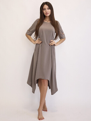 Купить Шелковая асимметричная туника LINGERIE 170661 в Украина в Lingerie.ua - Одяг для дому та відпочинку, Фото 7