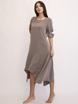 Купить Шелковая асимметричная туника LINGERIE 170661 в Украина в Lingerie.ua - Одяг для дому та відпочинку, Фото 5