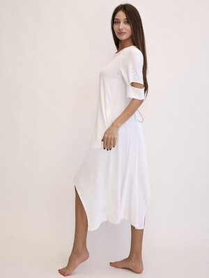 Купить Шелковая асимметричная туника LINGERIE 170661 в Украина в Lingerie.ua - Одяг для дому та відпочинку, Фото 4