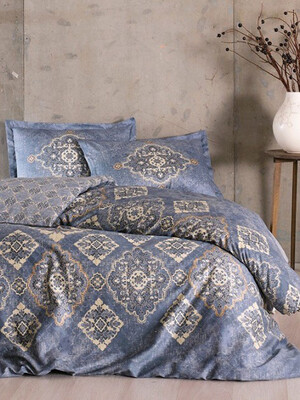 Купить Двуспальный комплект постельного белья TAC Saten Marilla в Украина в Lingerie.ua - Одяг для дому та відпочинку, Фото 1