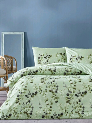 Купить Двуспальный комплект постельного белья TAC Ranforce Leif в Украина