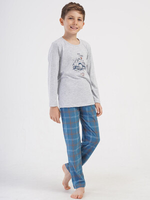 Купить Домашний комплект с длинным рукавом для мальчика VIENETTA KIDS 4051390256 в Украина в Lingerie.ua - Одяг для дому та відпочинку, Фото 2