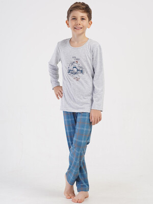 Купить Домашний комплект с длинным рукавом для мальчика VIENETTA KIDS 4051390256 в Украина в Lingerie.ua - Одяг для дому та відпочинку, Фото 12