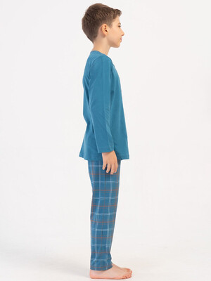 Купить Домашний комплект с длинным рукавом для мальчика VIENETTA KIDS 4051390256 в Украина в Lingerie.ua - Одяг для дому та відпочинку, Фото 7