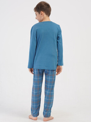 Купить Домашний комплект с длинным рукавом для мальчика VIENETTA KIDS 4051390256 в Украина в Lingerie.ua - Одяг для дому та відпочинку, Фото 6