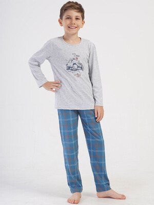 Купить Домашний комплект с длинным рукавом для мальчика VIENETTA KIDS 4051390256 в Украина в Lingerie.ua - Одяг для дому та відпочинку, Фото 5