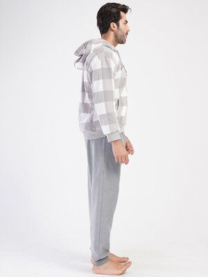 Купить Теплый флисовый костюм с капюшоном VIENETTA MAN 4030780298 в Украина в Lingerie.ua - Одяг для дому та відпочинку, Фото 4