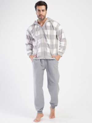 Купить Теплый флисовый костюм с капюшоном VIENETTA MAN 4030780298 в Украина в Lingerie.ua - Одяг для дому та відпочинку, Фото 5