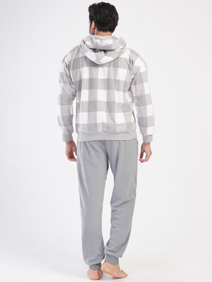 Купить Теплый флисовый костюм с капюшоном VIENETTA MAN 4030780298 в Украина в Lingerie.ua - Одяг для дому та відпочинку, Фото 6