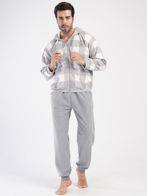 Купить Теплый флисовый костюм с капюшоном VIENETTA MAN 4030780298 в Украина в Lingerie.ua - Одяг для дому та відпочинку, Фото 8