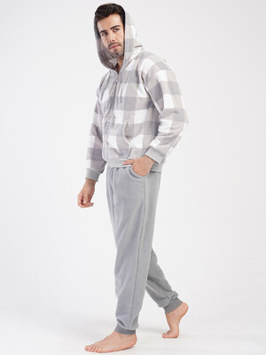 Купить Теплый флисовый костюм с капюшоном VIENETTA MAN 4030780298 в Украина в Lingerie.ua - Одяг для дому та відпочинку, Фото 9