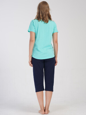 Купить Хлопковый костюм с капри VIENETTA 4083970000 в Украина в Lingerie.ua - Одяг для дому та відпочинку, Фото 10