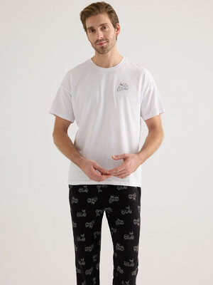 Купить Хлопковый домашний комплект из футболки и брюк HAYS 50364 в Украина в Lingerie.ua - Одяг для дому та відпочинку, Фото 2