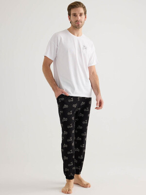 Купить Хлопковый домашний комплект из футболки и брюк HAYS 50364 в Украина в Lingerie.ua - Одяг для дому та відпочинку, Фото 4