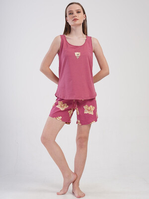 Купить Хлопковый домашний комплект с шортами VIENETTA 4084710613 в Украина в Lingerie.ua - Одяг для дому та відпочинку, Фото 4