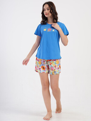 Купить Бавовняний комплект жіночий з футболки та шортів VIENETTA 4081951782 в Украина в Lingerie.ua - Одяг для дому та відпочинку, Фото 11