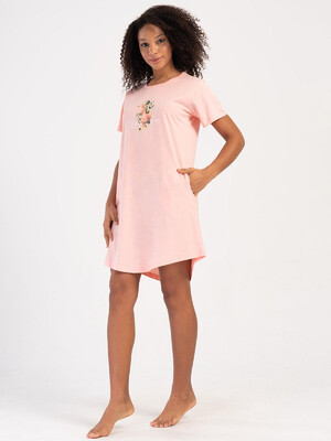 Купить Хлопковая туника с коротким рукавом VIENETTA 4070650000 в Украина в Lingerie.ua - Одяг для дому та відпочинку, Фото 12