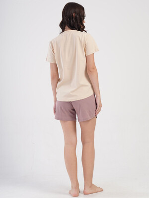 Купить Хлопковый домашний костюм из футболки и шорт VIENETTA 4084000000 в Украина в Lingerie.ua - Одяг для дому та відпочинку, Фото 7