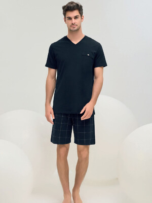 Купить Бавовняний костюм із коротким рукавом SEVIM 9579 в Украина