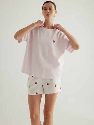 Купить Хлопковый домашний комплект из футболки и шорт HAYS 50247 в Украина в Lingerie.ua - Одяг для дому та відпочинку, Фото 4