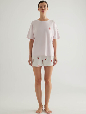 Купить Хлопковый домашний комплект из футболки и шорт HAYS 50247 в Украина в Lingerie.ua - Одяг для дому та відпочинку, Фото 8