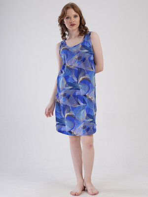 Купить Хлопковая летняя домашняя туника большого размера VIENETTA 4091400663 в Украина в Lingerie.ua - Одяг для дому та відпочинку, Фото 2