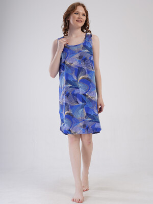 Купить Хлопковая летняя домашняя туника большого размера VIENETTA 4091400663 в Украина в Lingerie.ua - Одяг для дому та відпочинку, Фото 4