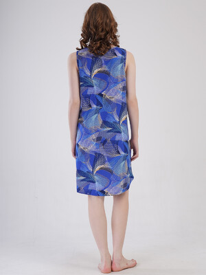 Купить Хлопковая летняя домашняя туника большого размера VIENETTA 4091400663 в Украина в Lingerie.ua - Одяг для дому та відпочинку, Фото 5