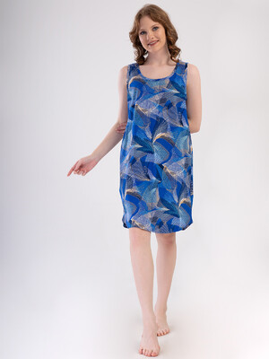 Купить Хлопковая летняя домашняя туника большого размера VIENETTA 4091400663 в Украина в Lingerie.ua - Одяг для дому та відпочинку, Фото 6