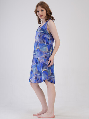 Купить Хлопковая летняя домашняя туника большого размера VIENETTA 4091400663 в Украина в Lingerie.ua - Одяг для дому та відпочинку, Фото 7