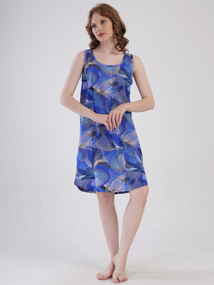 Купить Хлопковая летняя домашняя туника большого размера VIENETTA 4091400663 в Украина в Lingerie.ua - Одяг для дому та відпочинку, Фото 9