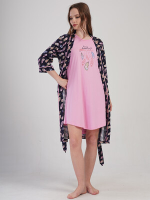 Купить Домашний комплект из ночной сорочки и халата VIENETTA 4091260911 в Украина в Lingerie.ua - Одяг для дому та відпочинку, Фото 16